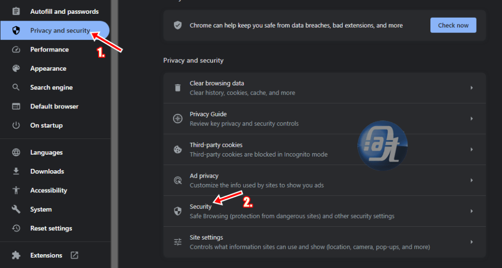 Chrome Browser Security