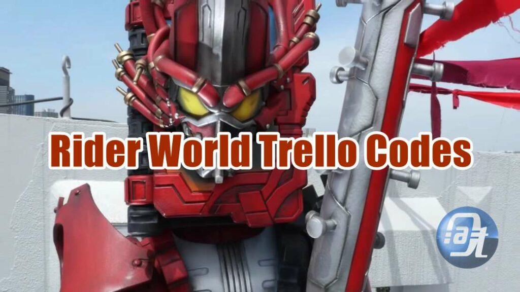 Rider World Trello Codes