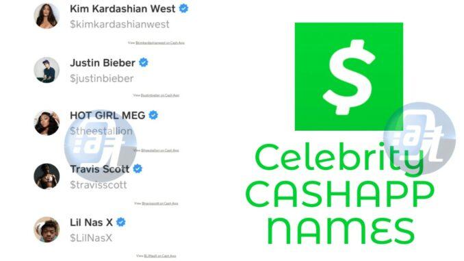Celebrity Cash App Names