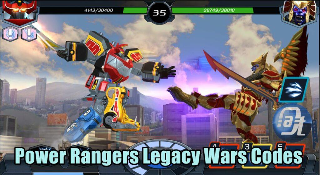 Get 100 Working Power Rangers Legacy Wars Codes. [Redeem Gift codes