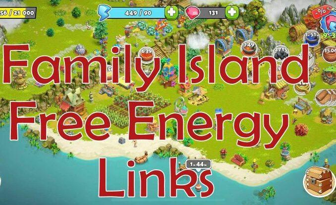 Family Island Free Energy Links