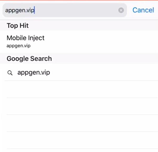 Appgen.vip site for College Brawl iOS installation
