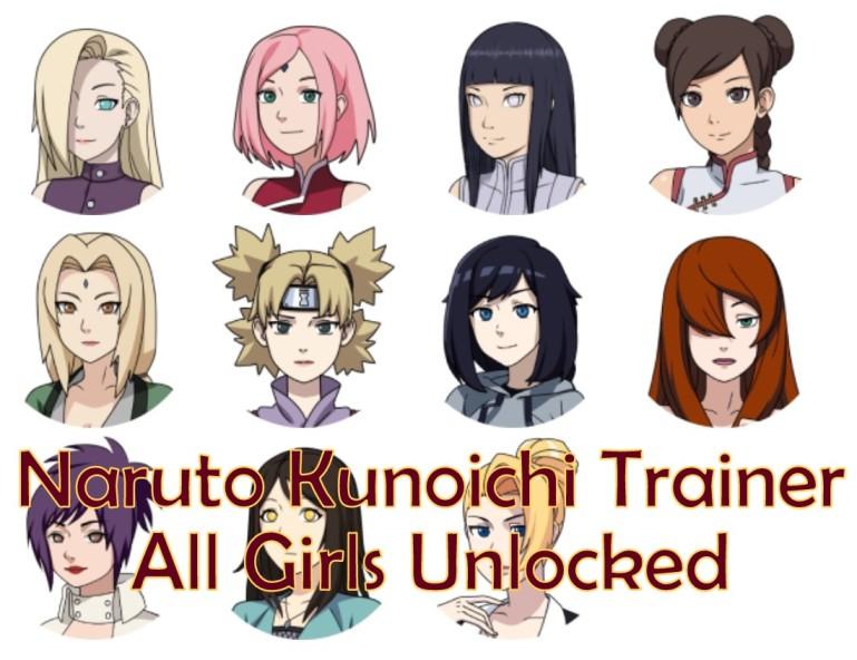 Naruto Kunoichi Trainer Mod Apk All Girls Unlocked