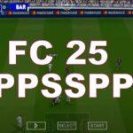 Download EA Sports FC 25 PPSSPP Apk for Android. [Free FIFA 2025 PSP ISO ROM]