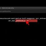How to Fix www.xnxx.com sent an invalid response. err_ssl_protocol_error www.xnxx.com sent an invalid response. err_ssl_protocol_error