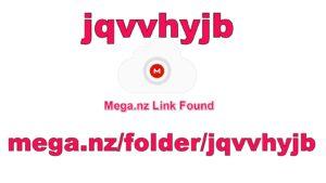 Getting Mega.nz Folder jqvvhyjb for the link mega nz/foldejqvvhyjb