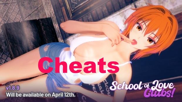 School of Love Clubs Cheat Codes