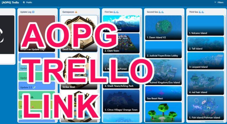 AOPG Trello Link