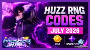 Roblox Auruzz RNG player avatar glowing with a rare anime-style aura surrounded by potion effects