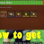 How to Change Fence Skins in Grow a Garden. [Golden, Silver Fence Skins in Grow a Garden