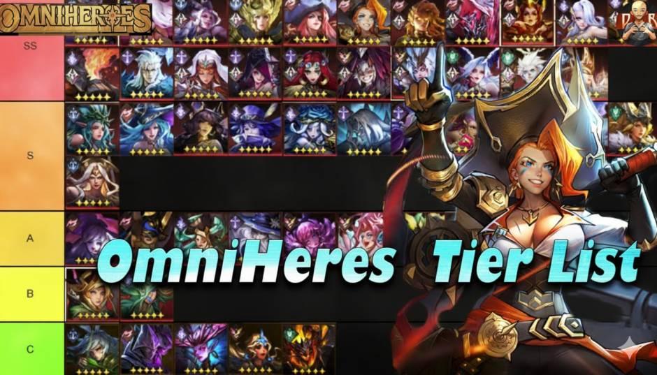 OmniHeroes Tier List for the Game