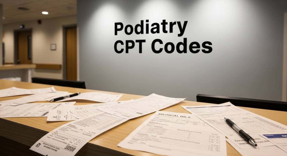 Podiatry CPT Codes