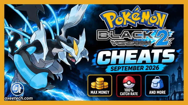 Pokémon Black 2 Nintendo DS cartridge and title screen artwork featuring Black Kyurem.