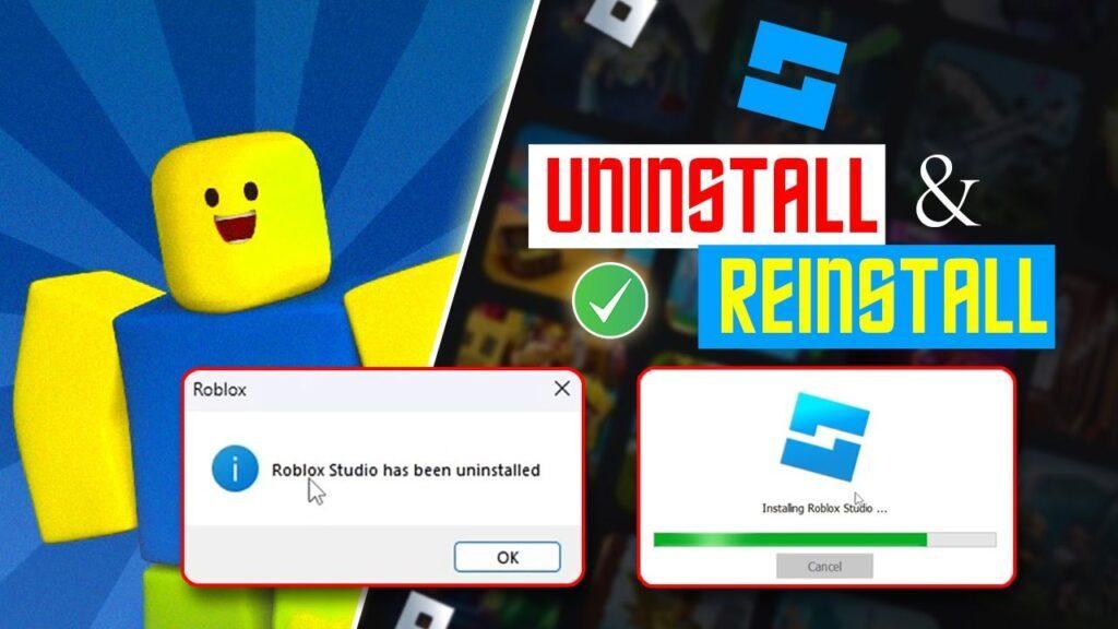How to Fix Failed to Download or Apply Critical Settings Roblox in 2025 2 Early Steps include the Reinstall Roblox to fix Roblox Error
