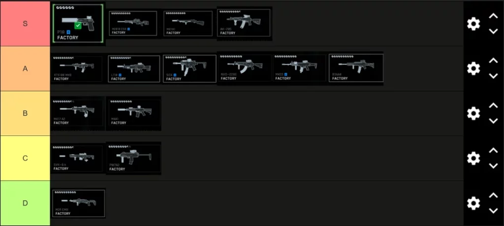 BF6 Gun Tier List 2025: Best Weapons to Dominate the Battlefield 1 BF6 Gun Tier List