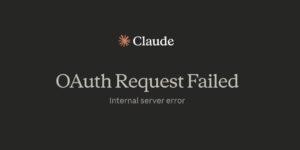Claude OAuth Request Failed, 8 Ways to Fix Internal Server Error (2026