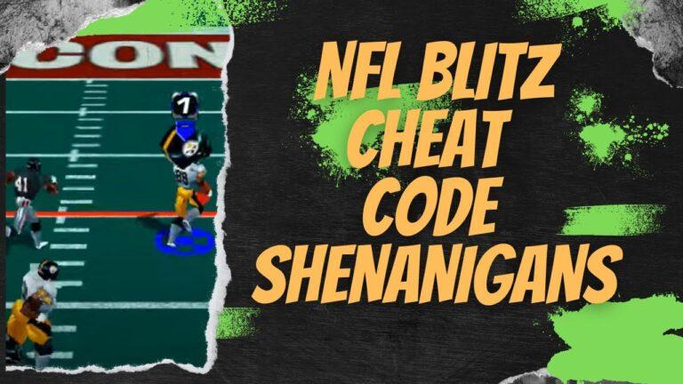 NFL Blitz Cheat Codes
