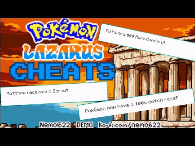 Pokémon Lazarus Cheats: Get Free Rare Candies, Pokémon Box Link, And More 1 Pokémon Lazarus Cheats
