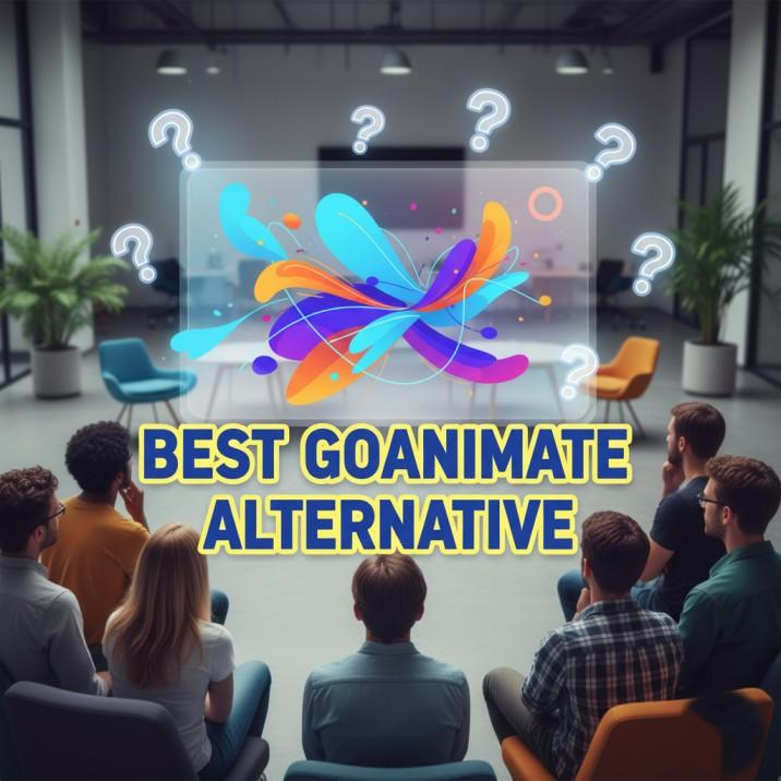 Diverse professionals looking for a GoAnimate alternative, representing various user needs.