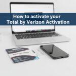 Feature image displaying the essential components for activation: a Total by Verizon SIM kit, an unlocked smartphone, and the refill/payment options next to the activation website URL.