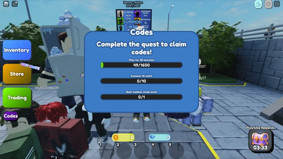 Sorcerer Tower Defence Codes
