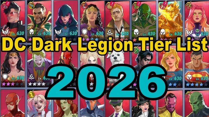 DC Dark Legion Tier List: Choose The Best Heroes to play with 58 How to Check the DC Dark Legion Tier List 2026