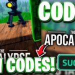 Apocalypse Lovers Codes