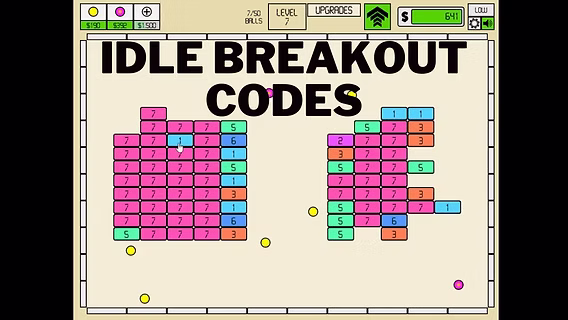Idle Breakout Cheat Codes