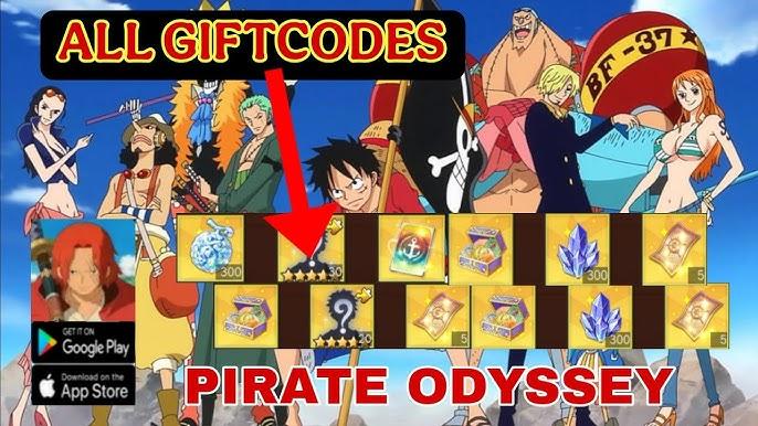 One Pirate Odyssey Codes