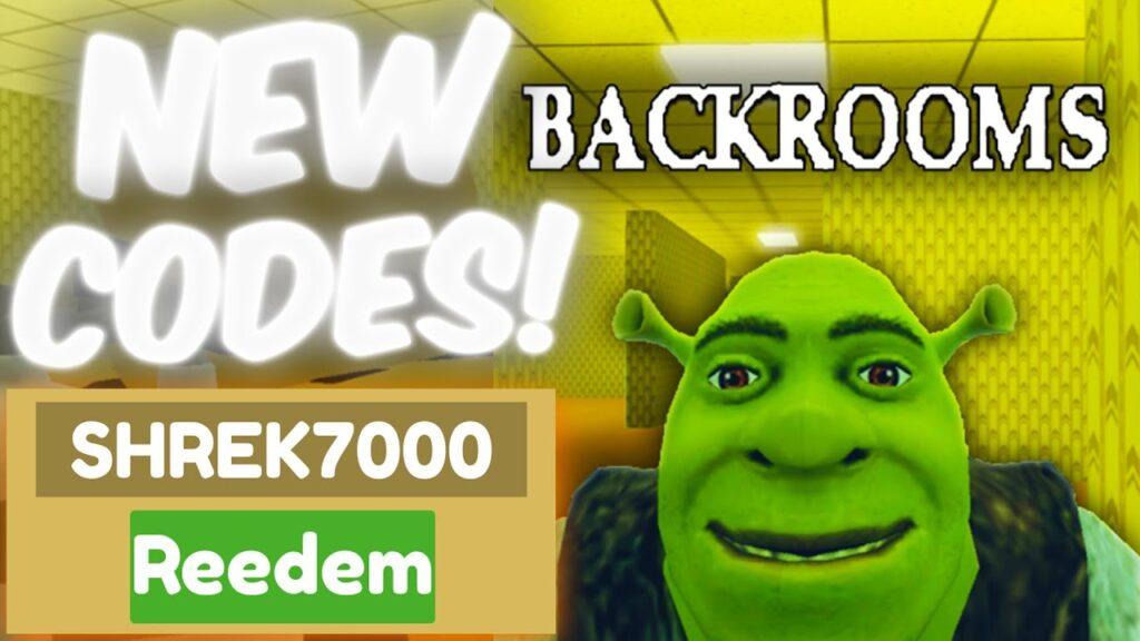 Shrek In The Backrooms Codes