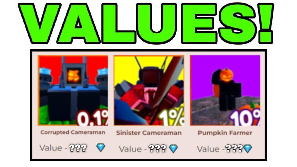 A Complete Skibidi Tower Defense Values List or the Tier List