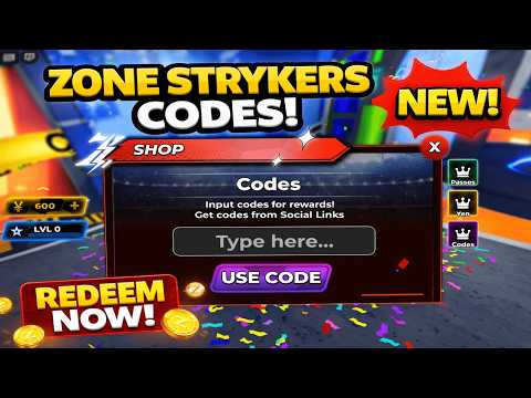Zone Strykers Codes