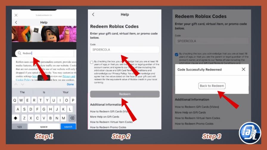 How to redeem Roblox promo codes step by step 