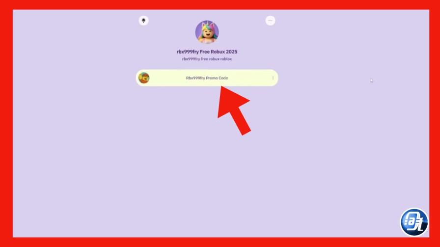 rbx999fry fake Robux generator website screenshot showing scam interface and username input