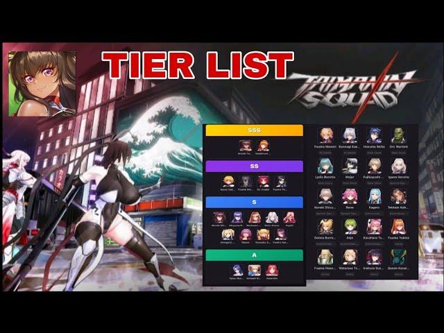Taimanin Squad Tier List