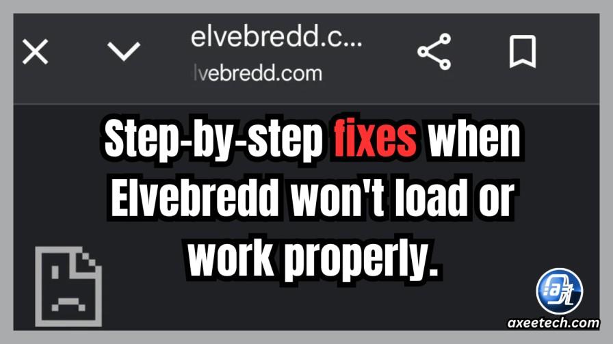 Fixes for Elvebredd not working 