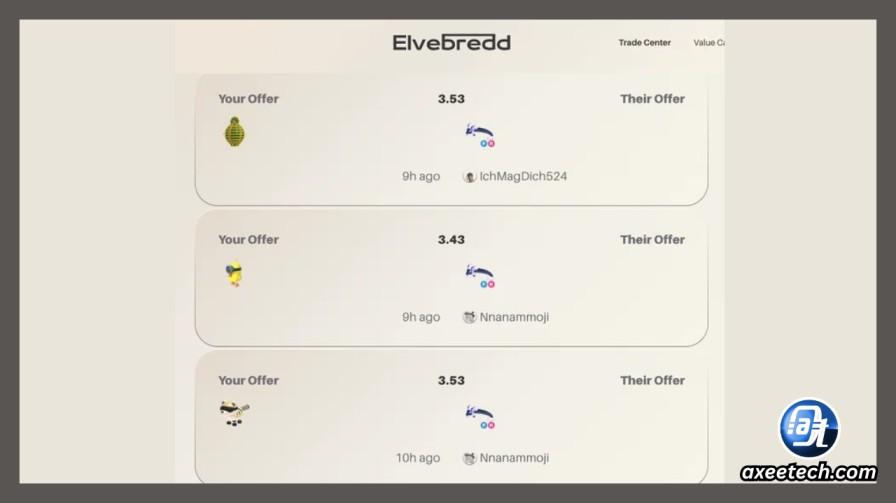 Elvebredd trading center and servers 