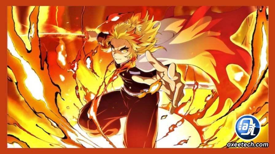 Kyojuro Rengoku Flame Hashira Flame Breathing Mugen Train Demon Slayer