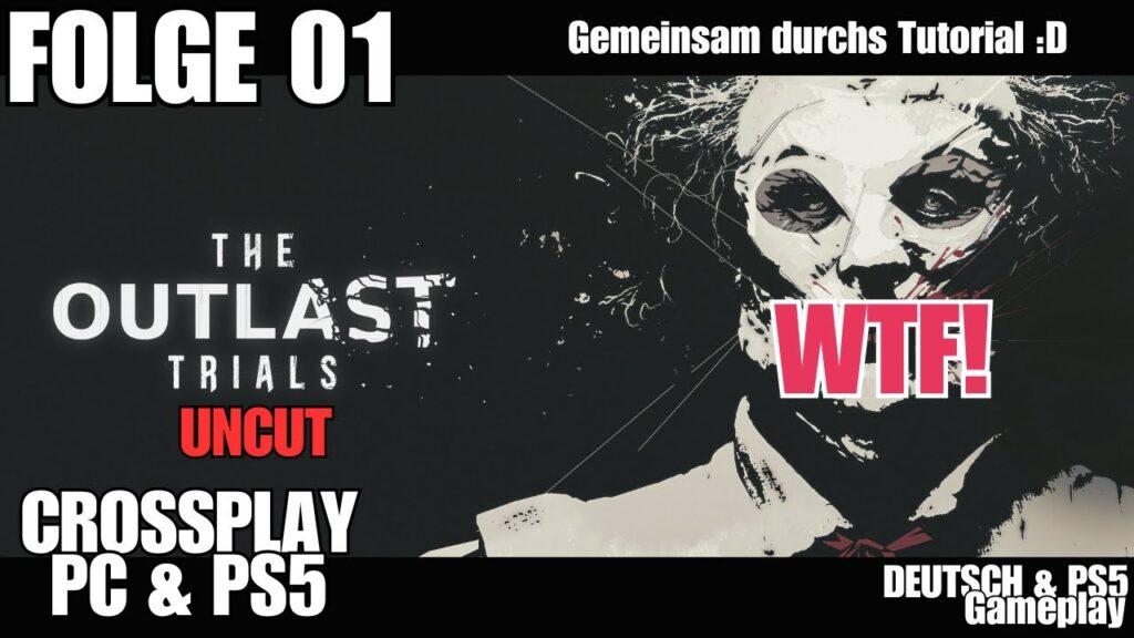Infographic showing all Outlast Trials platforms and their crossplay compatibility with connecting lines between them