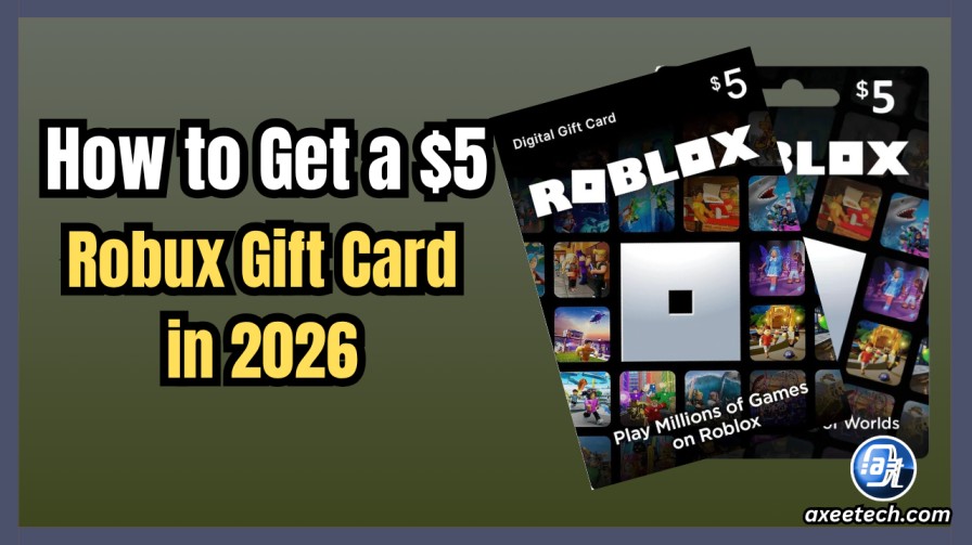 How to Get a $5 Robux Gift Card in 2026: Buy, Earn Free, and Redeem It ...