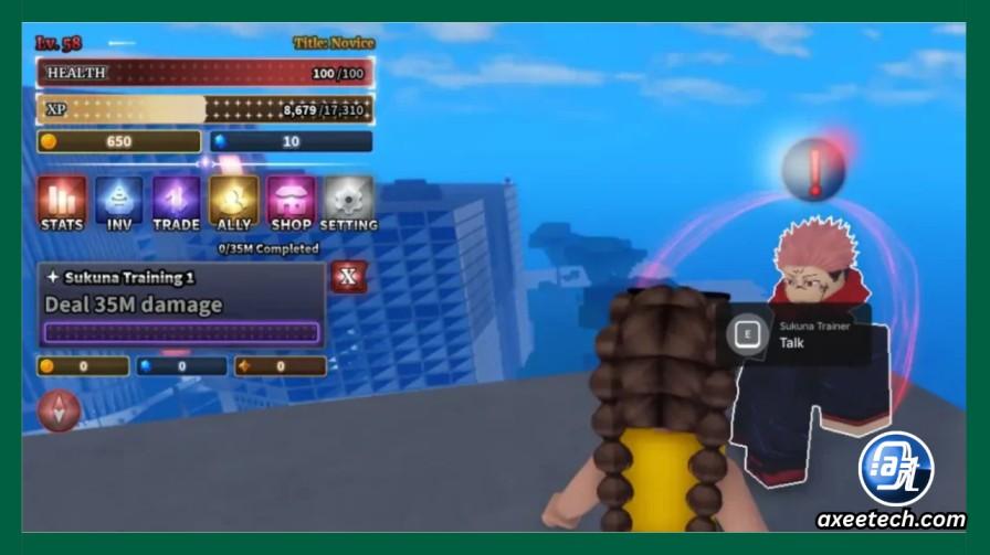 Sailor Piece Sukuna V1 melee spec abilities AoE damage buff heal