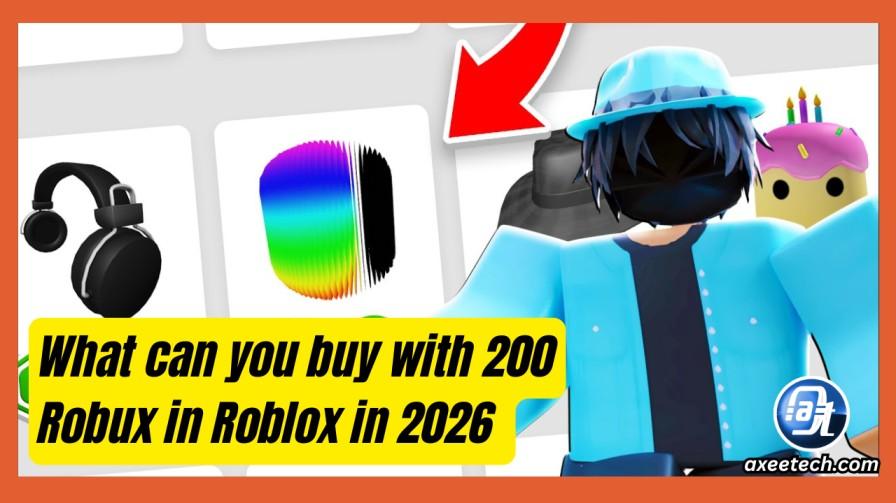 What can you buy with 200 Robux in Roblox in 2026 avatar items and game passes