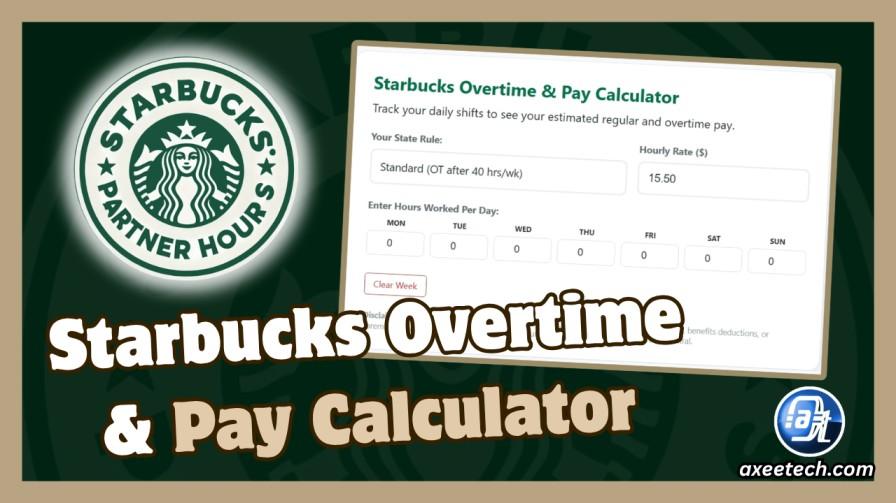 Starbucks Overtime Hours Calculator