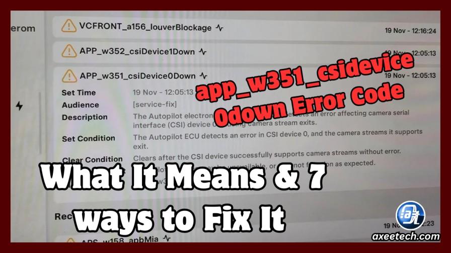 app_w351_csidevice0down error code fix guide Windows 10 11