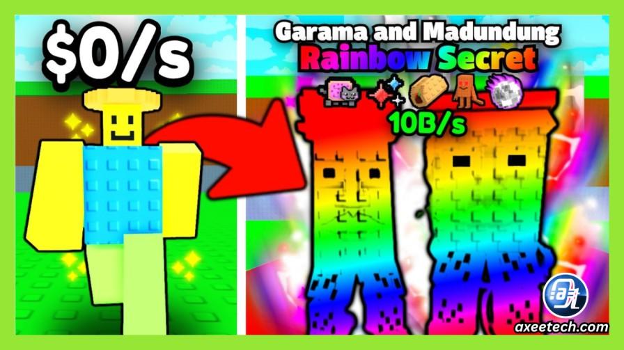 Garama and Madundung mutations income Rainbow Divine Steal a Brainrot