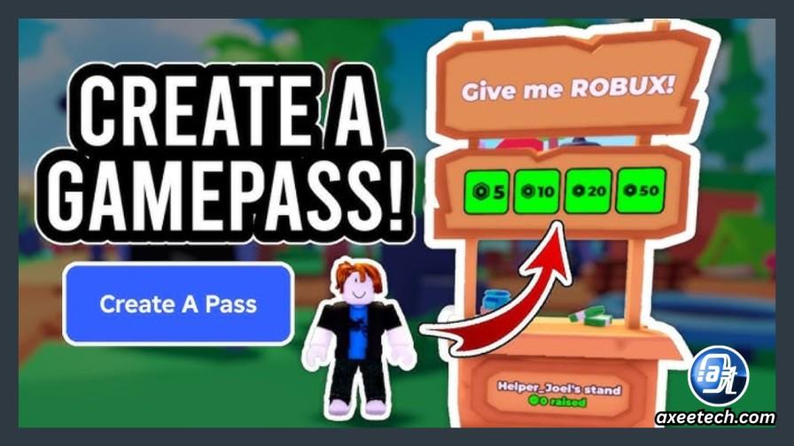 PLS Donate Roblox gamepass booth setup to earn Robux