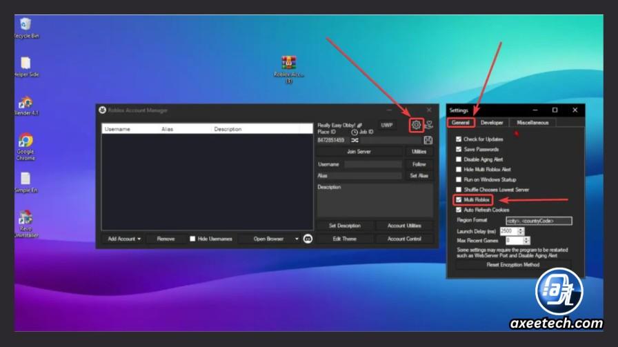 Roblox Account Manager all features list explained 2026