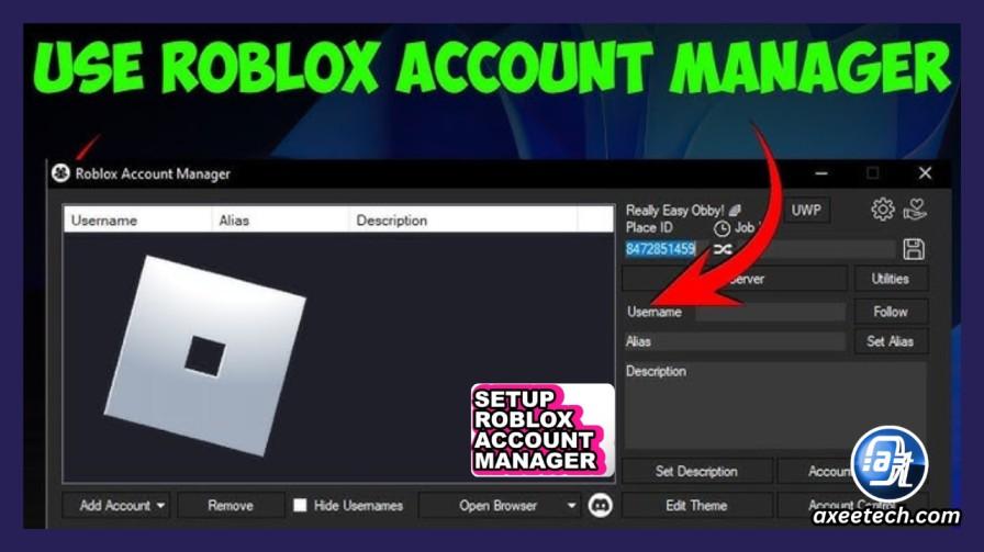 How to set up Roblox Account Manager step by step