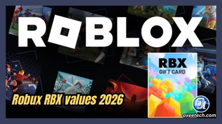 RBX Redeem What Is RBX And How To Redeem It On Roblox 2026 AxeeTech Roblox Gift Card Rbx Robux Values 768x431 