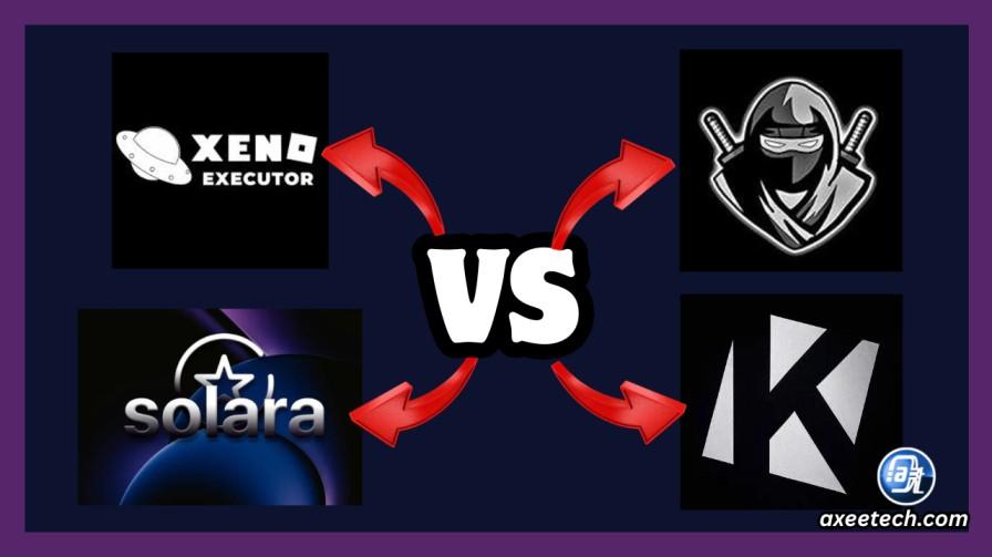 Xeno Executor compared to Delta, KRNL, and Solara features 